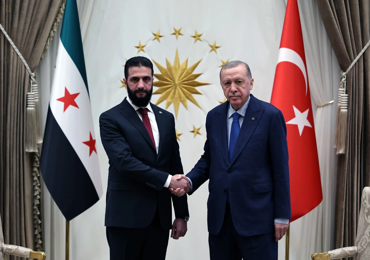 Erdogan Calls Syrian President Ahmad al-Sharaa’s Visit to Ankara a “Historic” Milestone